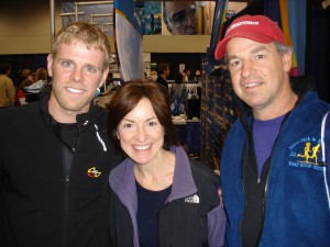 Brian Sell, at Houston Marathon expo 2009